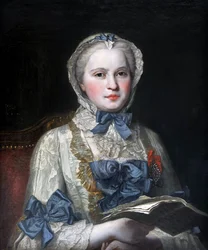 Porträt von Prinzessin Maria Josepha von Sachsen 1731-1767