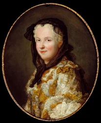 Porträt von Marie Lesczinska (Lesczynska) (1703-1768), Königin von Frankreich