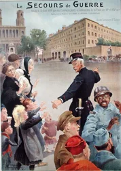 Das Kriegsentlastungshauptquartier im alten Saint-Sulpice-Seminar