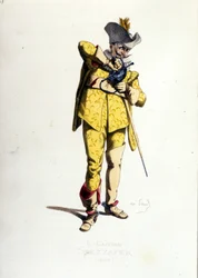 Der Kapitän Spezzafer (Kapitän Fracasse)