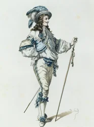 Junger Liebhaber, von Maurice Sand