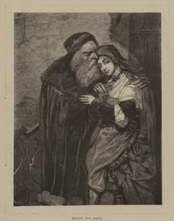 Shylock und Jessica (Stich)