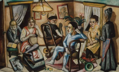 Vor dem Maskenball, 1922