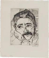 Bildnis Walter Carl (1884-1956)