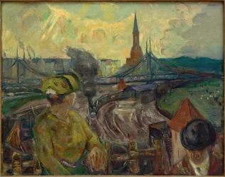Blick auf den Bahnhof Gesundbrunnen