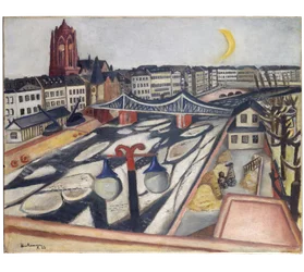 Eis auf dem Fluss