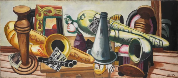 Stillleben mit Saxophonen
