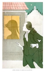 Goethe beobachtet den Schatten von Lili auf der Jalousie, 1904