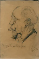 Porträt Heinrich von Zügel