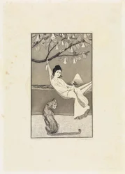 Dolce Far Niente (Siesta II) (Radierte Skizzen, Opus I, Blatt 8)