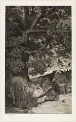 Gefallener Reiter (Intermezzi, Opus IV, Blatt 11)