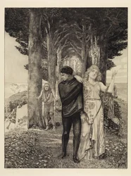 Genie (Künstler) (Vom Tode, Zweiter Teil, Opus XI, Blatt 3)