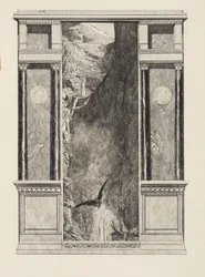 Psyche und der Adler Jupiters (Amor und Psyche, Opus V, Blatt 37)