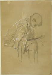 Der Chronist (recto und verso)