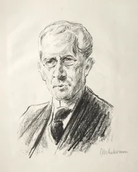 Arno Holz Mappe: Porträt Arno Holz