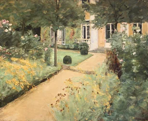 Berlin-Wannsee, Max Liebermann, Nutzgarten an der Villa