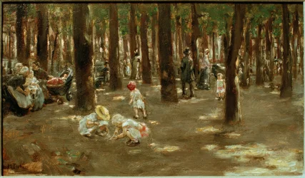 Kinderspielplatz im Tiergarten zu Berlin
