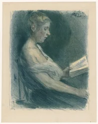 Lesendes Mädchen