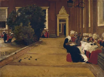 Waisenkinder in Amsterdam, 1876