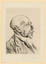 Porträt Professor Adolph Goldschmidt