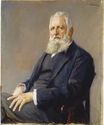 Porträt von Franz Adickes, Oberbürgermeister von Frankfurt
