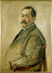Porträt des Malers Lovis Corinth