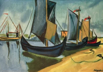 Fischerboote in Nidden