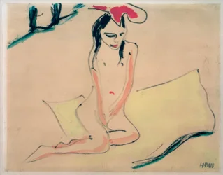 Ohne Titel (Mädchenakt - Fränzi Fehrmann)
