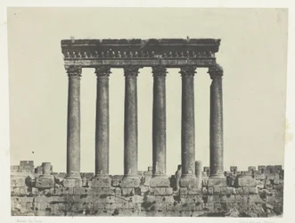 Baalbeck (Heliopolis), Kolonnade des Sonnentempels; Syrien