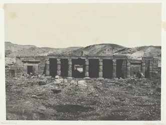 Gournah, Palais de Ménephta 1er, Theben, 1849-51, gedruckt 1852