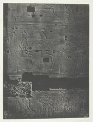 Westliche Mauer, Großer Tempel der Isis in Philae, Nubien, 1849-51, gedruckt 1852