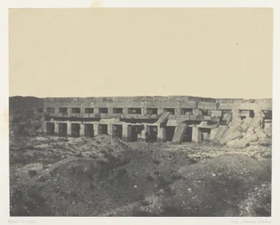Palais de Karnak, Private Apartments des Palastes, Promenoir de Tôthmès III; Theben