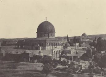Palästina. Jerusalem. Omar-Moschee