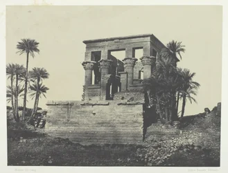 Tempel Hypäthre, Philoe, Nubien, 1849-51, gedruckt 1852