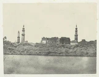 Vue Générale, Girgeh, Oberägypten, 1849-51, gedruckt 1852