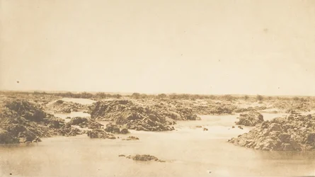 Ansicht der Stromschnellen des Zweiten Katarakts, März 1850