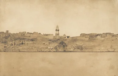 Allgemeine Ansicht von Esné Nr. 2, mittlerer Teil, 1849-50