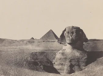 Égypte Moyenne, Der Sphinx (Dezember 1849, gedruckt 1852)