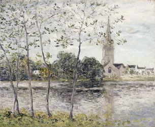 Am Teich in Rosporden, Finistère