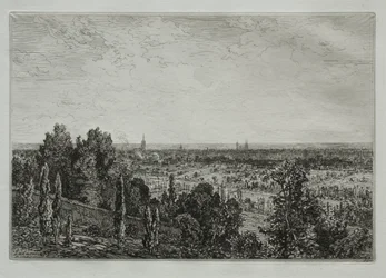 Bordeaux, Blick von der Küste von Cénon