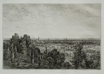 Bordeaux, Blick von der Küste von Cénon