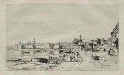 À Concarneau (Finistère)