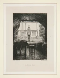 Der Ausguck, pl. 10 aus der Suite Bei Victor Hugo