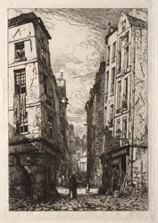 Rue des Marmousets (Altes Paris)