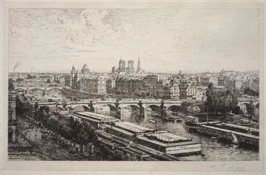 Blick vom Louvre