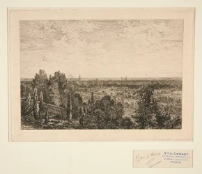 Vue de Paris (Blick auf Paris)