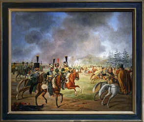 Kampf des 5. Regiments der Jäger zu Pferd