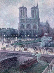 Notre Dame, um 1900