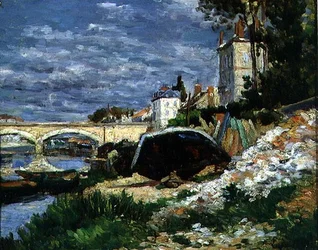 Die Ufer des Flusses