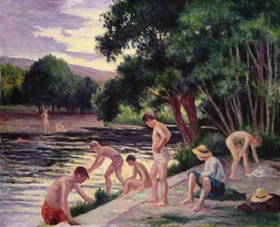 Die Badenden